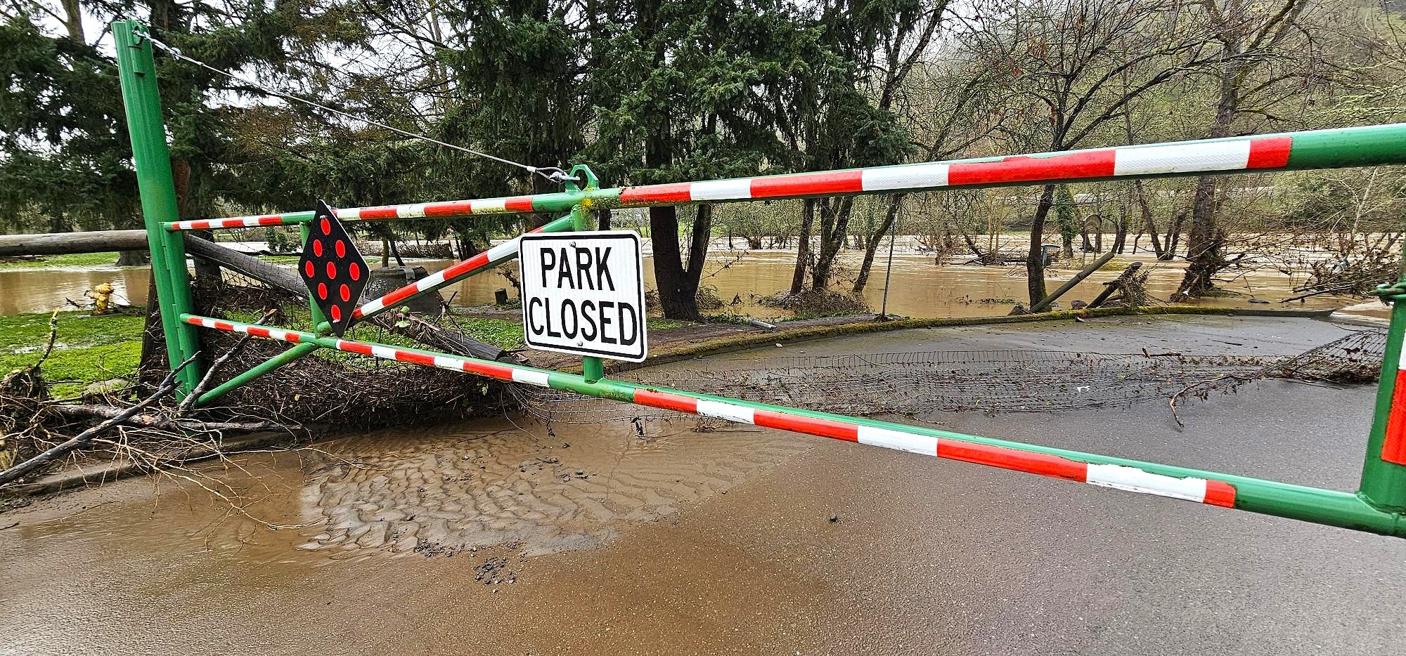 Roseburg dog park closed by flooding | City of Roseburg