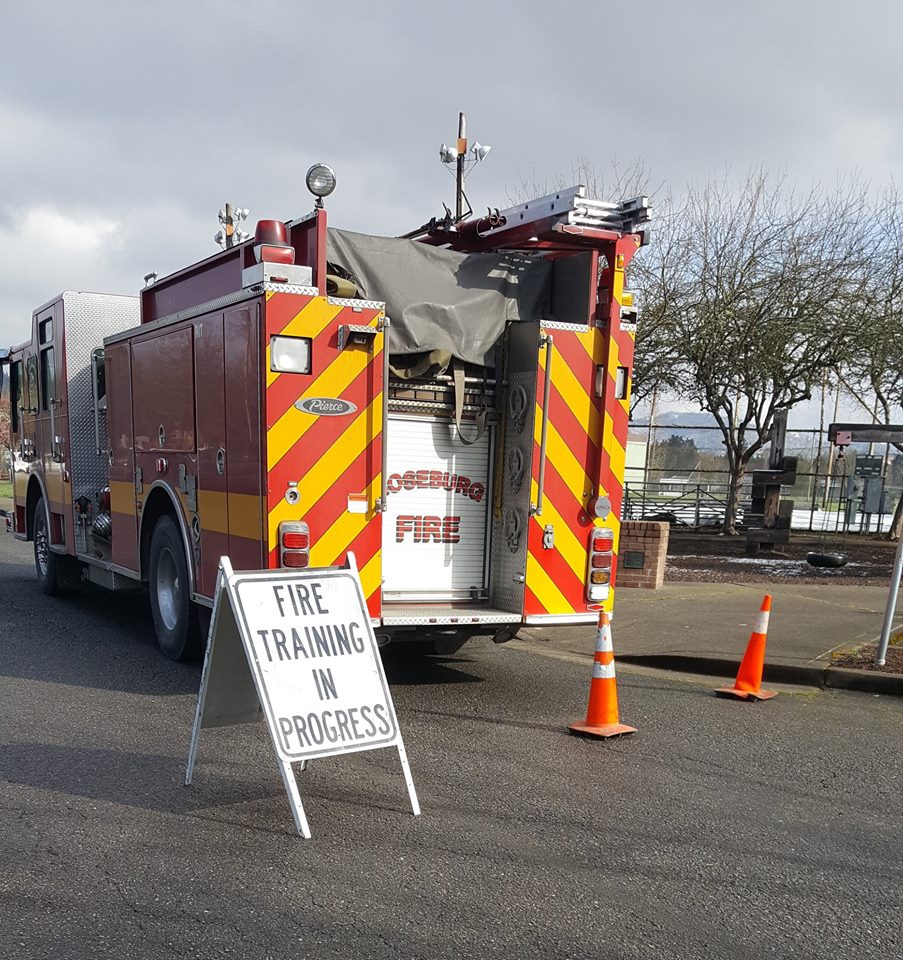 Roseburg Fire Department to Conduct Training at Old Safeway Site - 4-22-19 (Photo) featured image