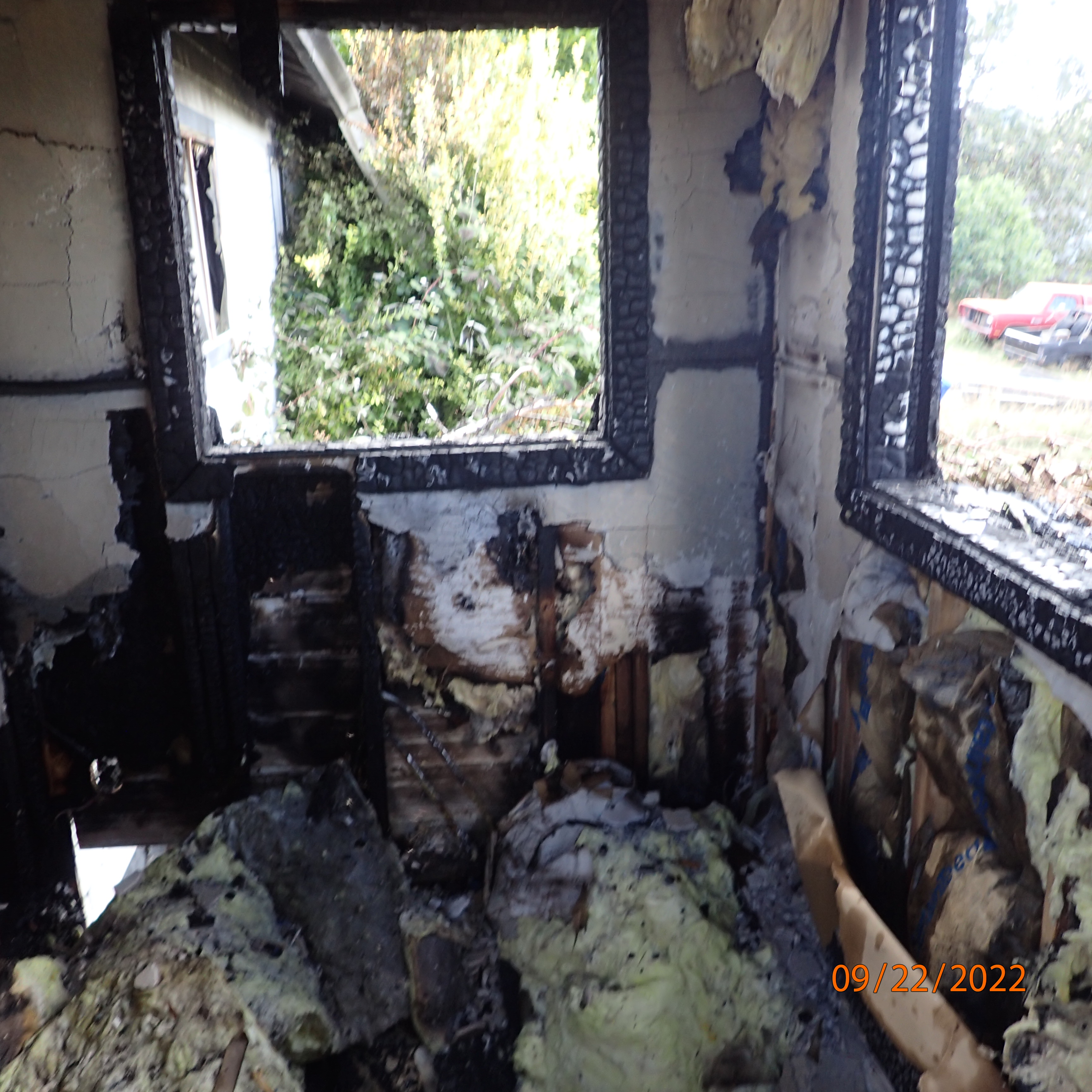 Residential Structure Fire - 1595 W. Lookingglass Road - 9-22-22 (Photo) featured image