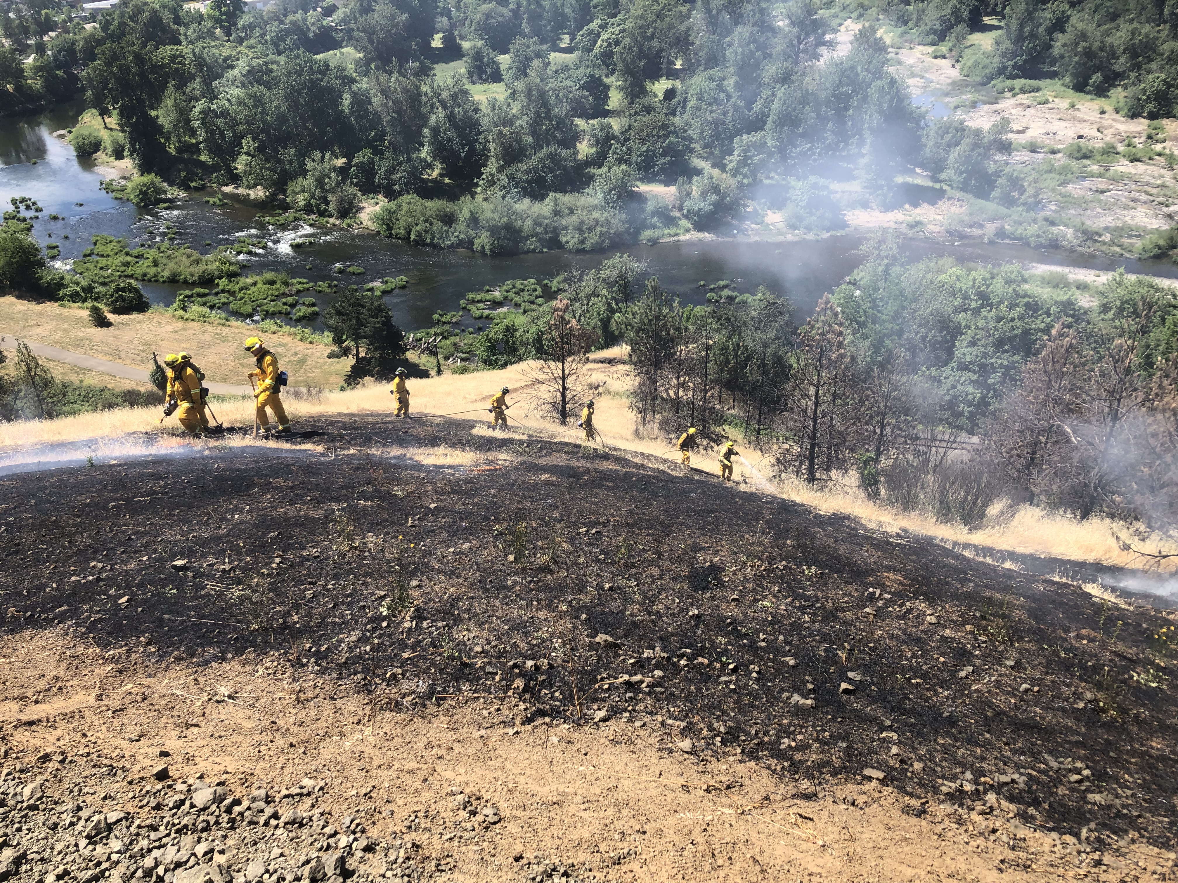 Multi-Agency Wildland Fire Training on Reservoir Hill - 6-13-24 (Photo) featured image