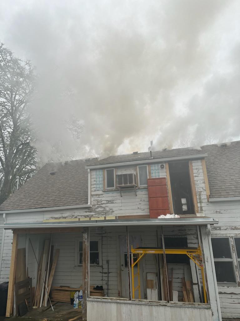 Residential Structure Fire - 431 SE Leland Street - 12-7-24 (Photo) featured image